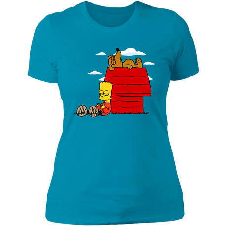 T-Shirts Turquoise / S Bart Brown o Yellownuts Women's Premium T-Shirt