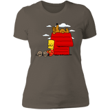 T-Shirts Warm Grey / S Bart Brown o Yellownuts Women's Premium T-Shirt