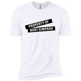 T-Shirts White / YXS Bart Simpson Boys Premium T-Shirt