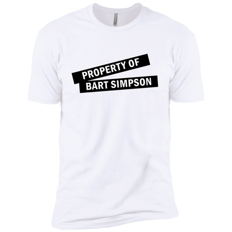 T-Shirts White / YXS Bart Simpson Boys Premium T-Shirt