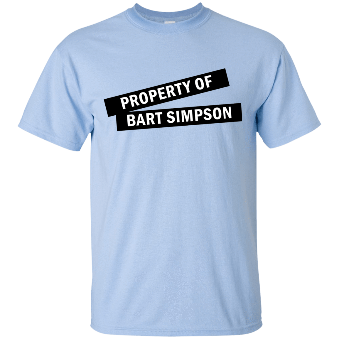 T-Shirts Light Blue / Small Bart Simpson T-Shirt