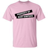 T-Shirts Light Pink / Small Bart Simpson T-Shirt