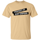 T-Shirts Vegas Gold / Small Bart Simpson T-Shirt