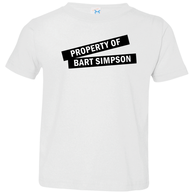 T-Shirts White / 2T Bart Simpson Toddler Premium T-Shirt