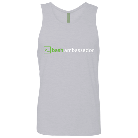 T-Shirts Heather Grey / Small Bash Ambassador Men's Premium Tank Top