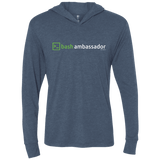 T-Shirts Indigo / X-Small Bash Ambassador Triblend Long Sleeve Hoodie Tee