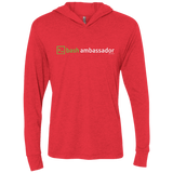 T-Shirts Vintage Red / X-Small Bash Ambassador Triblend Long Sleeve Hoodie Tee