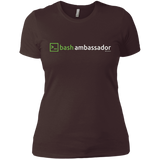 T-Shirts Dark Chocolate / X-Small Bash Ambassador Women's Premium T-Shirt