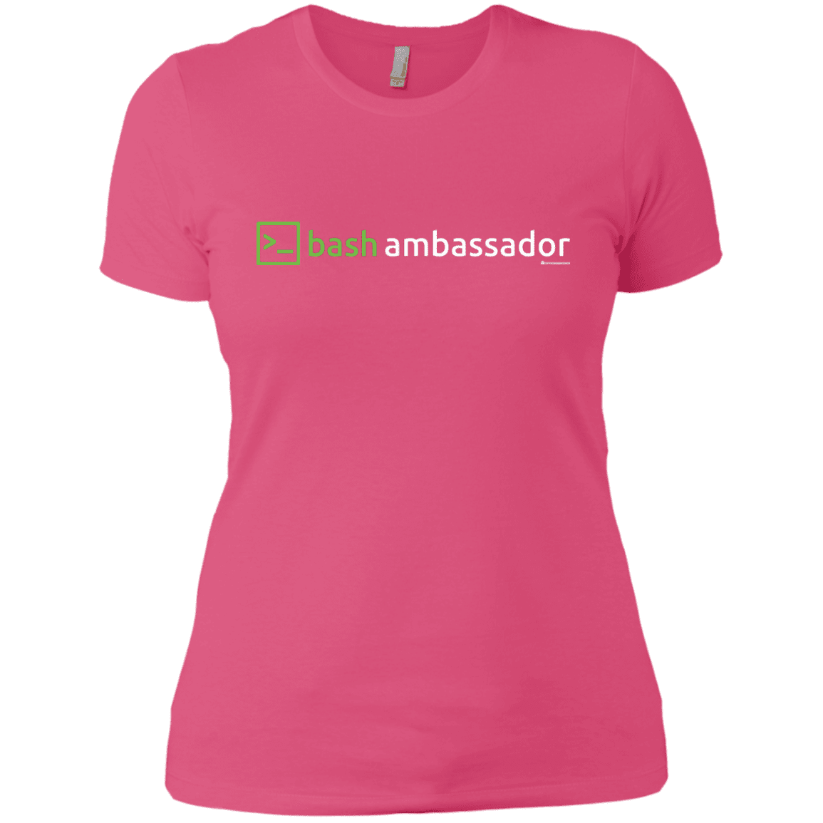 T-Shirts Hot Pink / X-Small Bash Ambassador Women's Premium T-Shirt