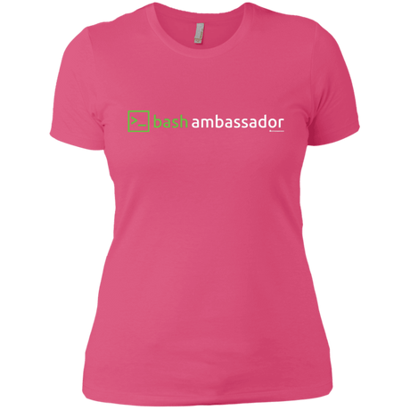 T-Shirts Hot Pink / X-Small Bash Ambassador Women's Premium T-Shirt