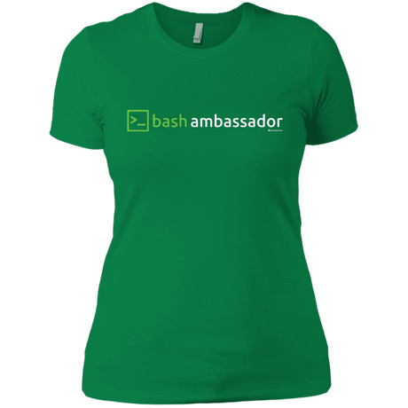 T-Shirts Kelly Green / X-Small Bash Ambassador Women's Premium T-Shirt