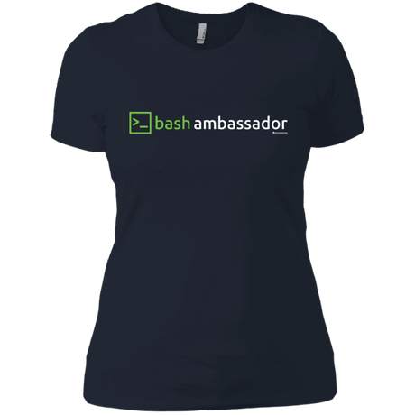 T-Shirts Midnight Navy / X-Small Bash Ambassador Women's Premium T-Shirt