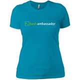 T-Shirts Turquoise / X-Small Bash Ambassador Women's Premium T-Shirt