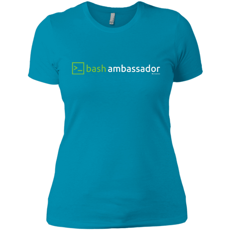 T-Shirts Turquoise / X-Small Bash Ambassador Women's Premium T-Shirt
