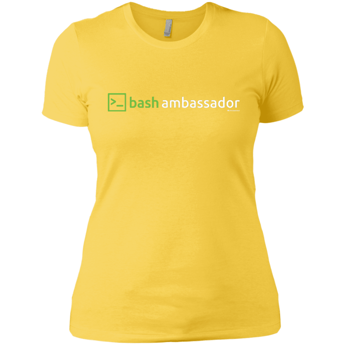 T-Shirts Vibrant Yellow / X-Small Bash Ambassador Women's Premium T-Shirt
