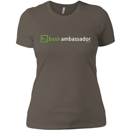 T-Shirts Warm Grey / X-Small Bash Ambassador Women's Premium T-Shirt