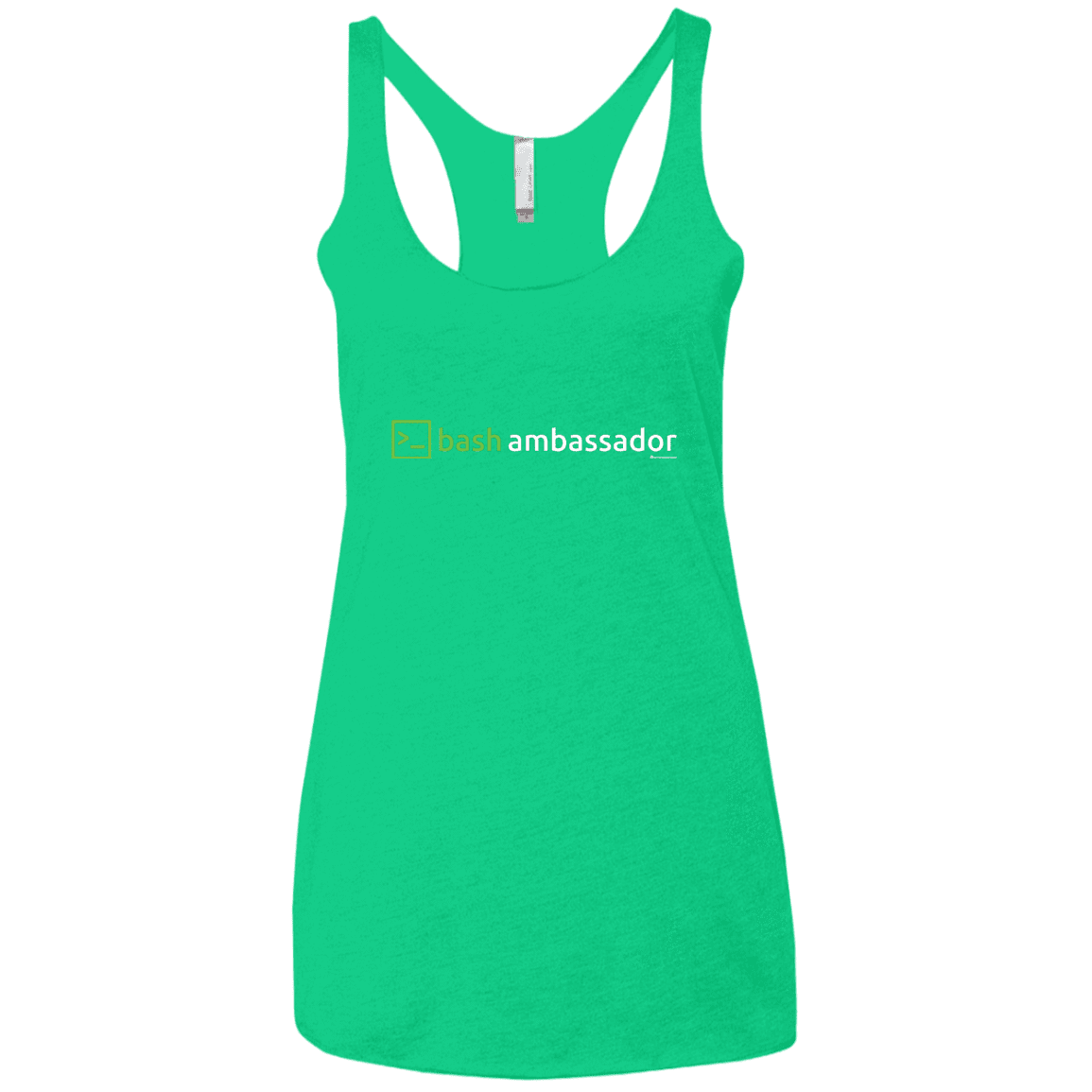Bash Ambassador Women's Triblend Racerback Tank
