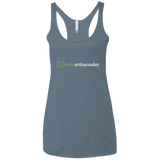 Bash Ambassador Women's Triblend Racerback Tank
