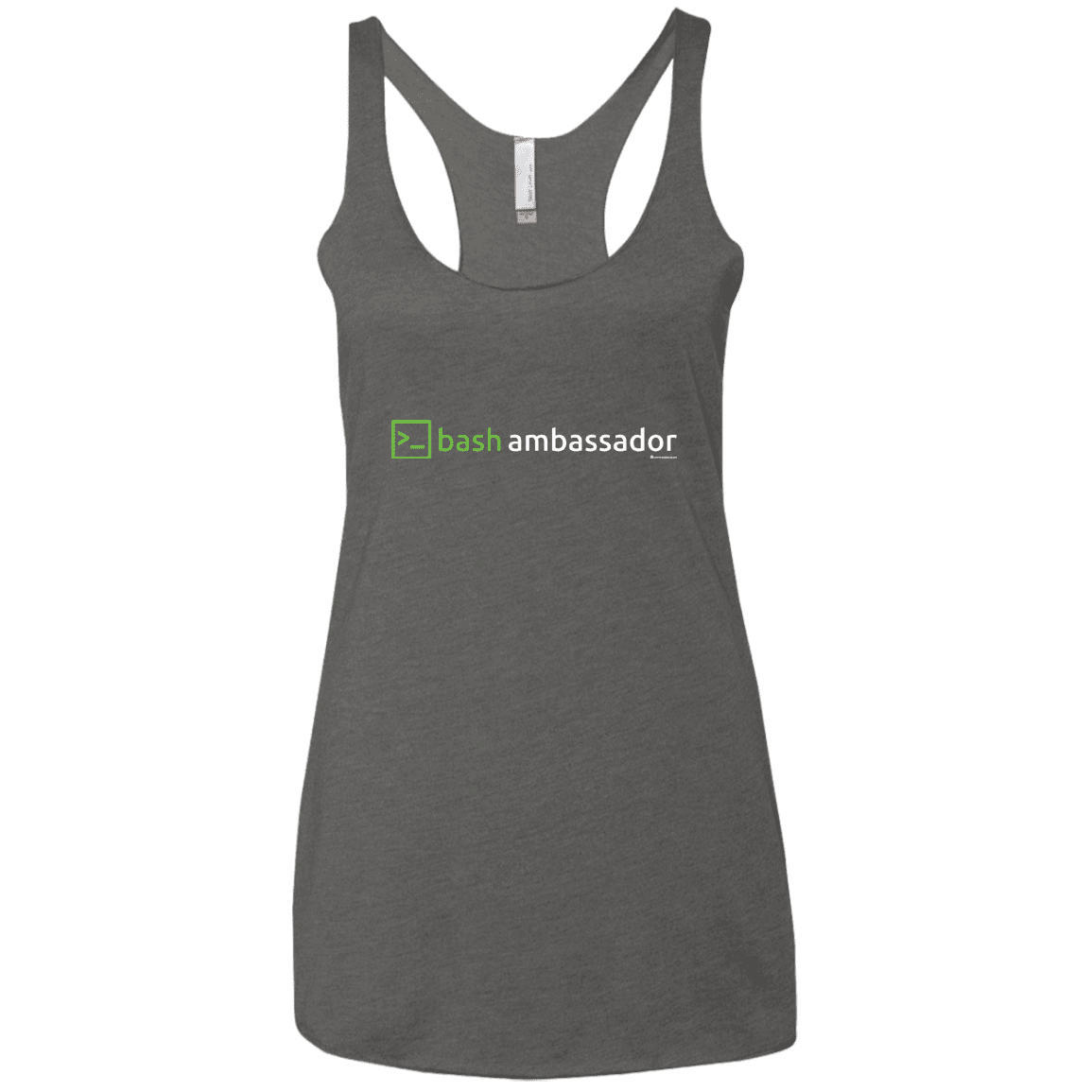 Bash Ambassador Women's Triblend Racerback Tank