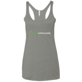 Bash Ambassador Women's Triblend Racerback Tank