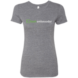 T-Shirts Premium Heather / Small Bash Ambassador Women's Triblend T-Shirt