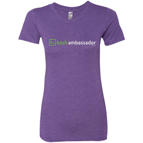 T-Shirts Purple Rush / Small Bash Ambassador Women's Triblend T-Shirt