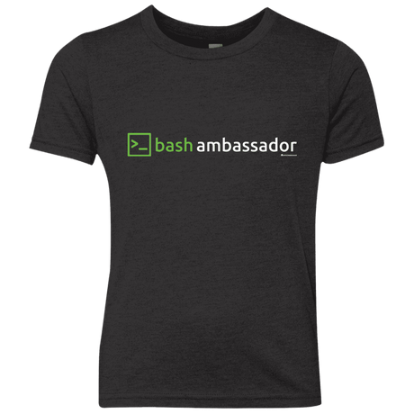 T-Shirts Vintage Black / YXS Bash Ambassador Youth Triblend T-Shirt