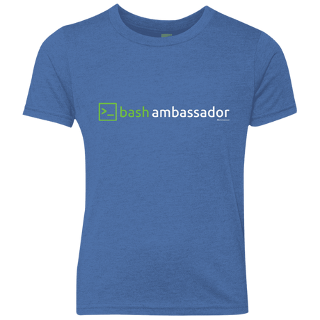 T-Shirts Vintage Royal / YXS Bash Ambassador Youth Triblend T-Shirt