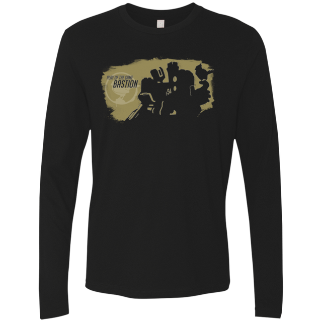 T-Shirts Black / Small Bastion Base Men's Premium Long Sleeve