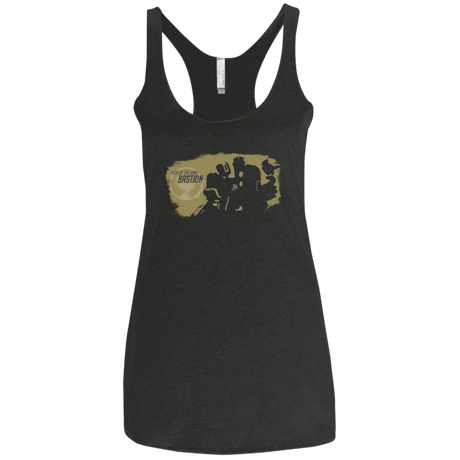 T-Shirts Vintage Black / X-Small Bastion Base Women's Triblend Racerback Tank