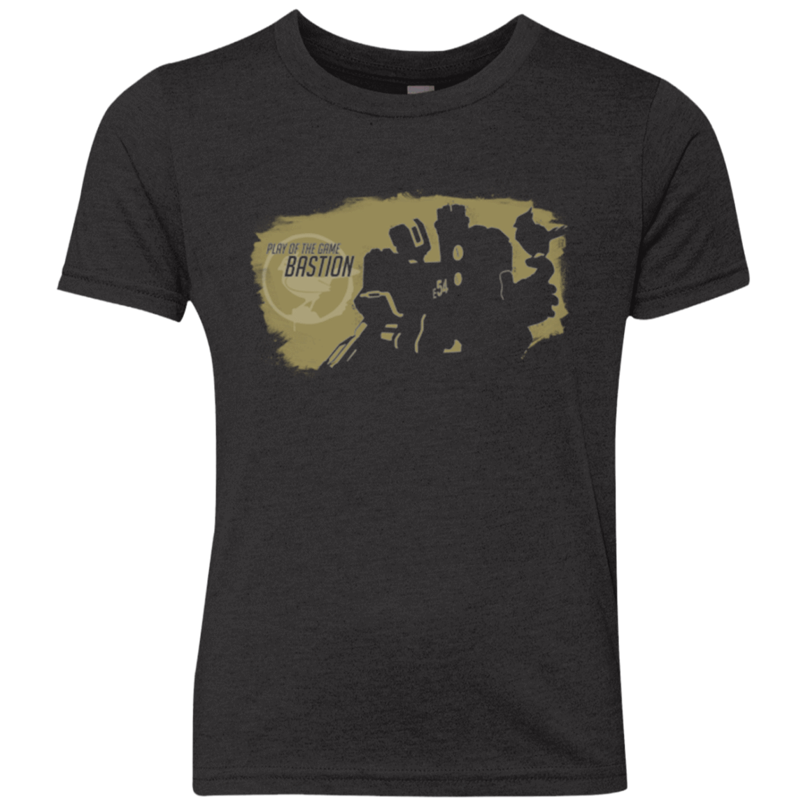 T-Shirts Vintage Black / YXS Bastion Base Youth Triblend T-Shirt