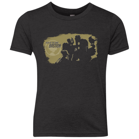 T-Shirts Vintage Black / YXS Bastion Base Youth Triblend T-Shirt