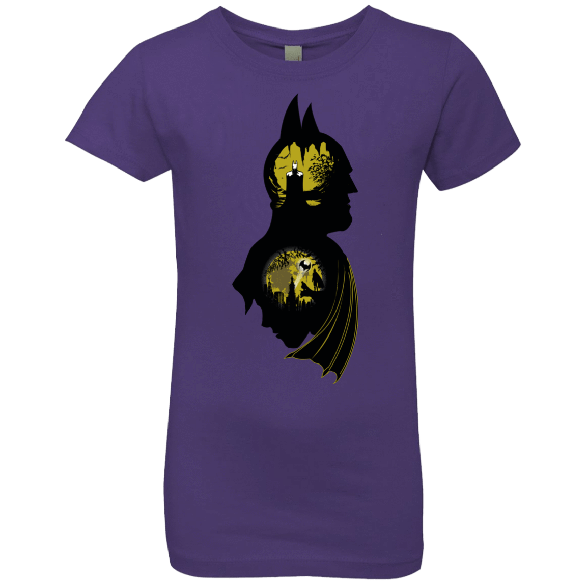T-Shirts Purple Rush / YXS Bat Detective Girls Premium T-Shirt