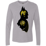 T-Shirts Heather Grey / Small Bat Detective Men's Premium Long Sleeve