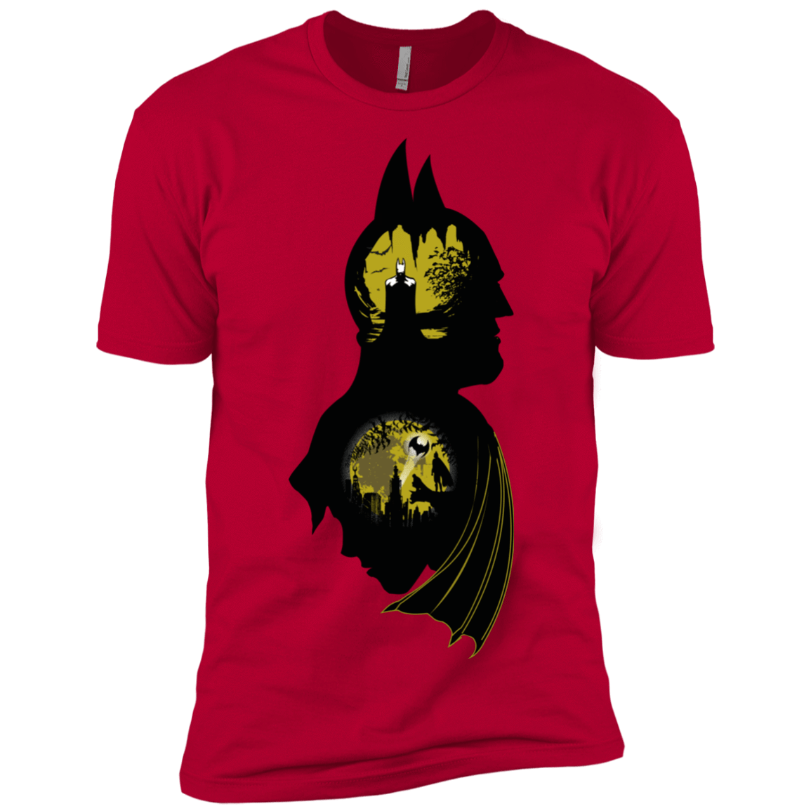 T-Shirts Red / X-Small Bat Detective Men's Premium T-Shirt