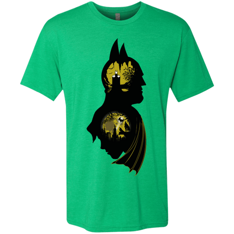 T-Shirts Envy / Small Bat Detective Men's Triblend T-Shirt