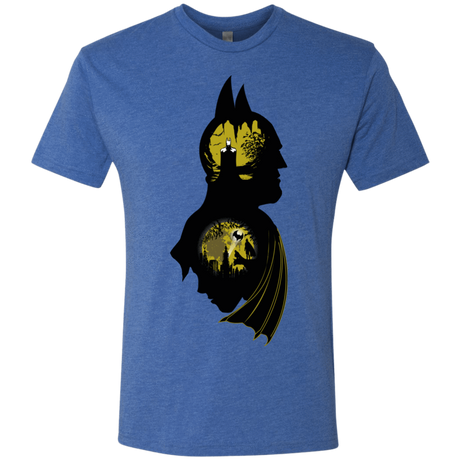 T-Shirts Vintage Royal / Small Bat Detective Men's Triblend T-Shirt