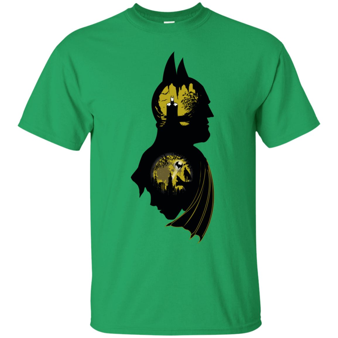 T-Shirts Irish Green / Small Bat Detective T-Shirt