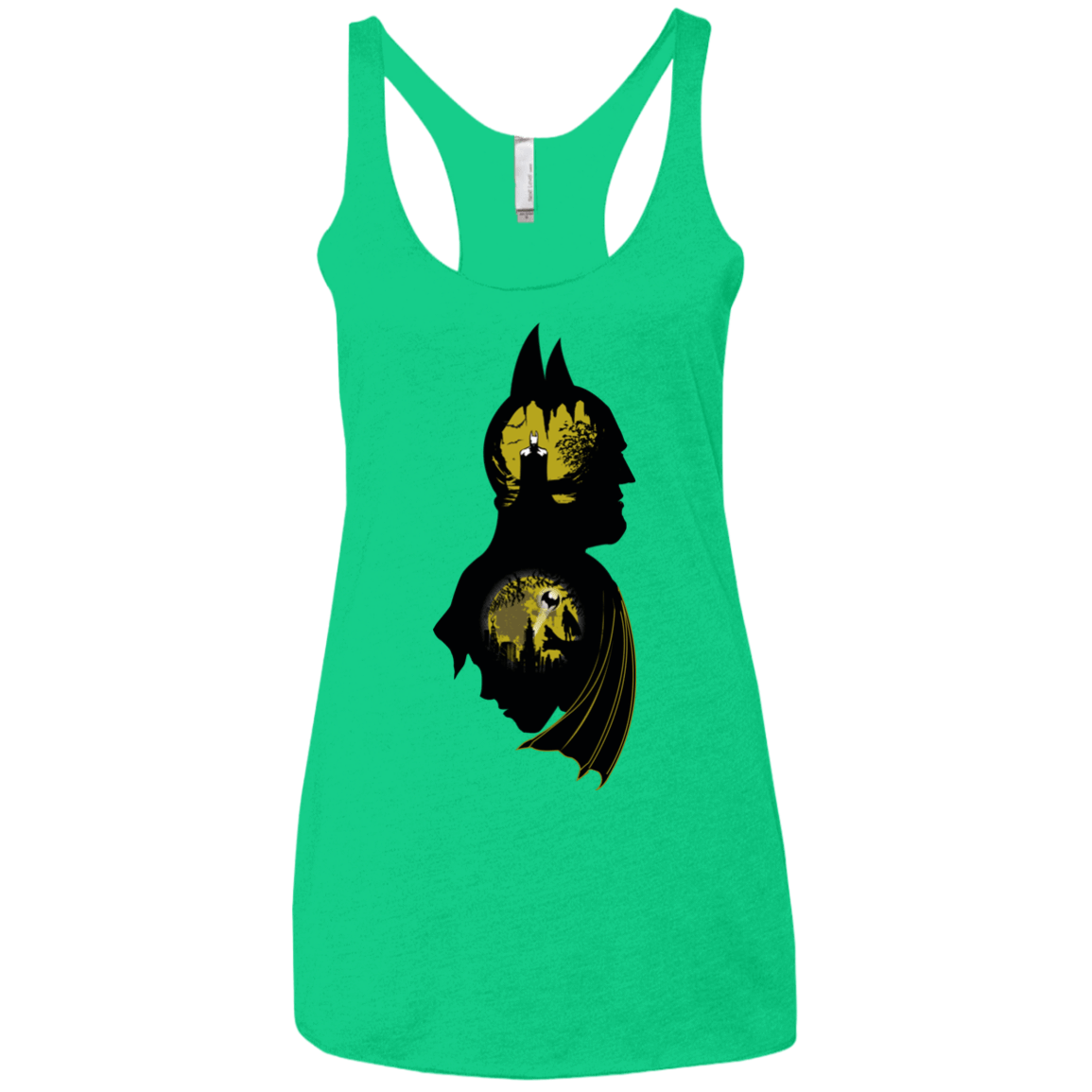 T-Shirts Envy / X-Small Bat Detective Women's Triblend Racerback Tank