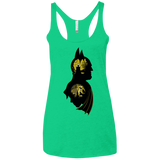 T-Shirts Envy / X-Small Bat Detective Women's Triblend Racerback Tank