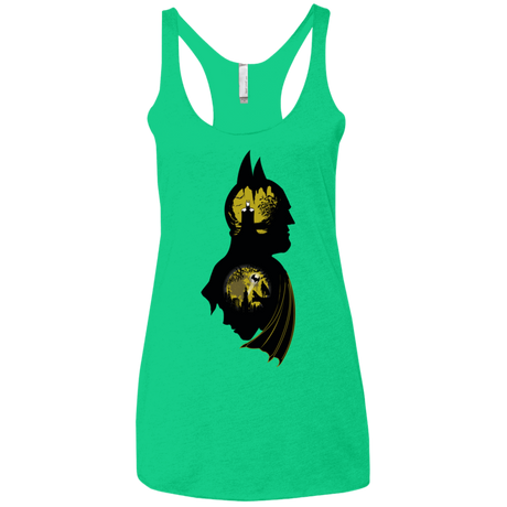 T-Shirts Envy / X-Small Bat Detective Women's Triblend Racerback Tank
