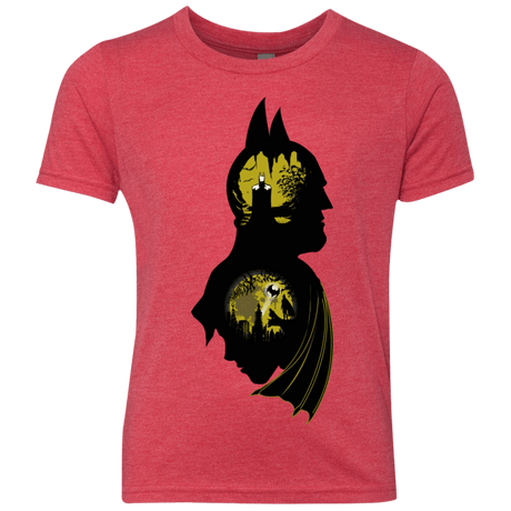 T-Shirts Vintage Red / YXS Bat Detective Youth Triblend T-Shirt