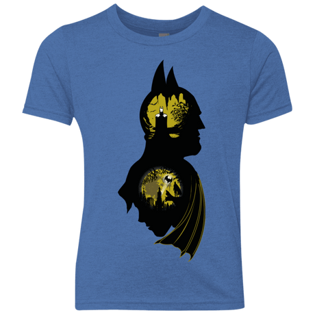 T-Shirts Vintage Royal / YXS Bat Detective Youth Triblend T-Shirt