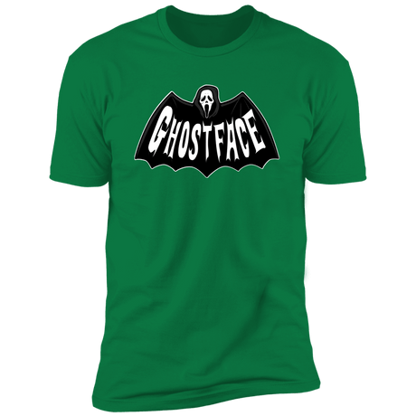 T-Shirts Kelly Green / S Bat-Ghostface Men's Premium T-Shirt