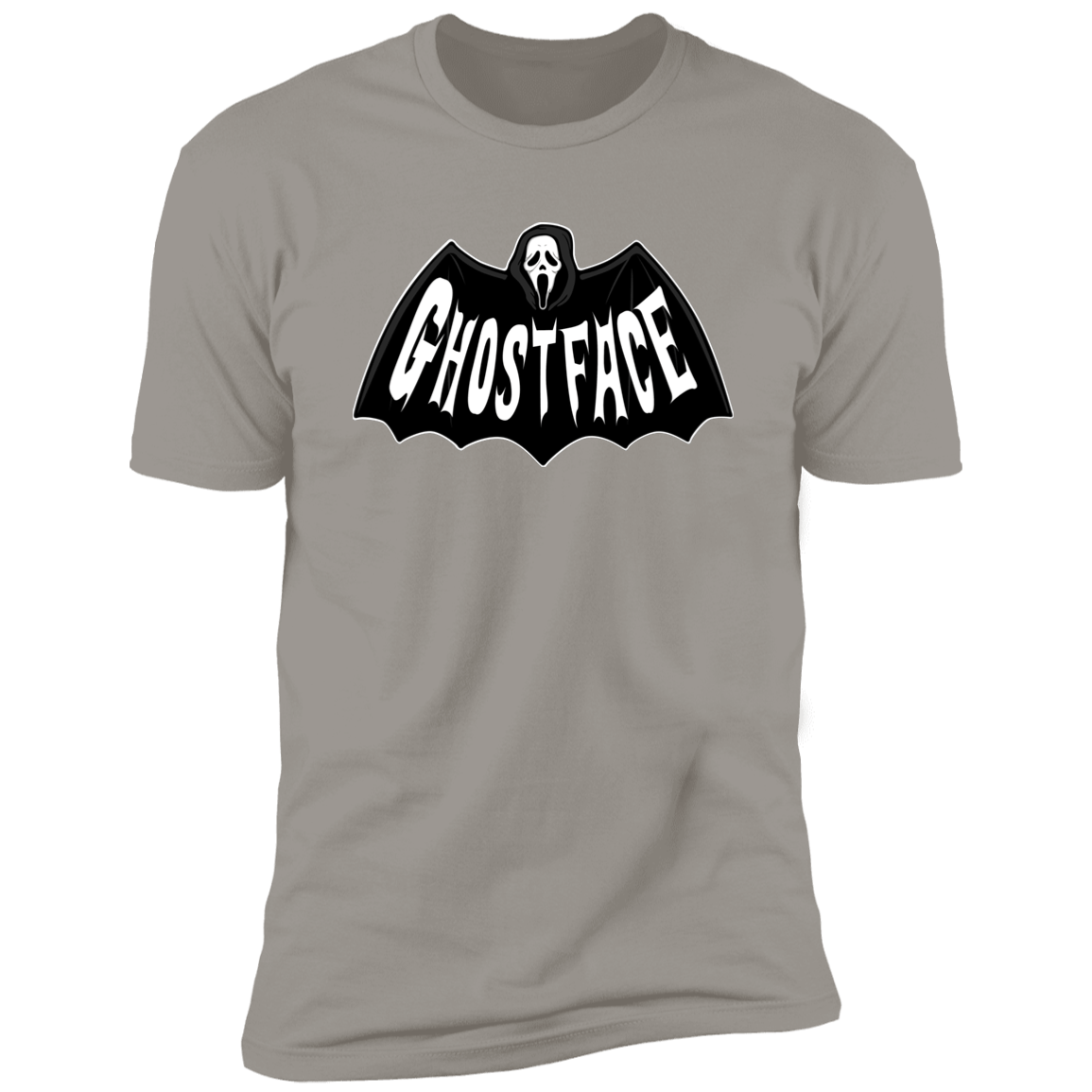 T-Shirts Light Grey / S Bat-Ghostface Men's Premium T-Shirt