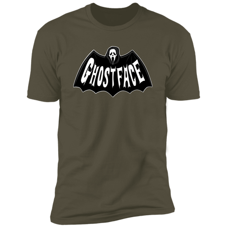 T-Shirts Military Green / S Bat-Ghostface Men's Premium T-Shirt