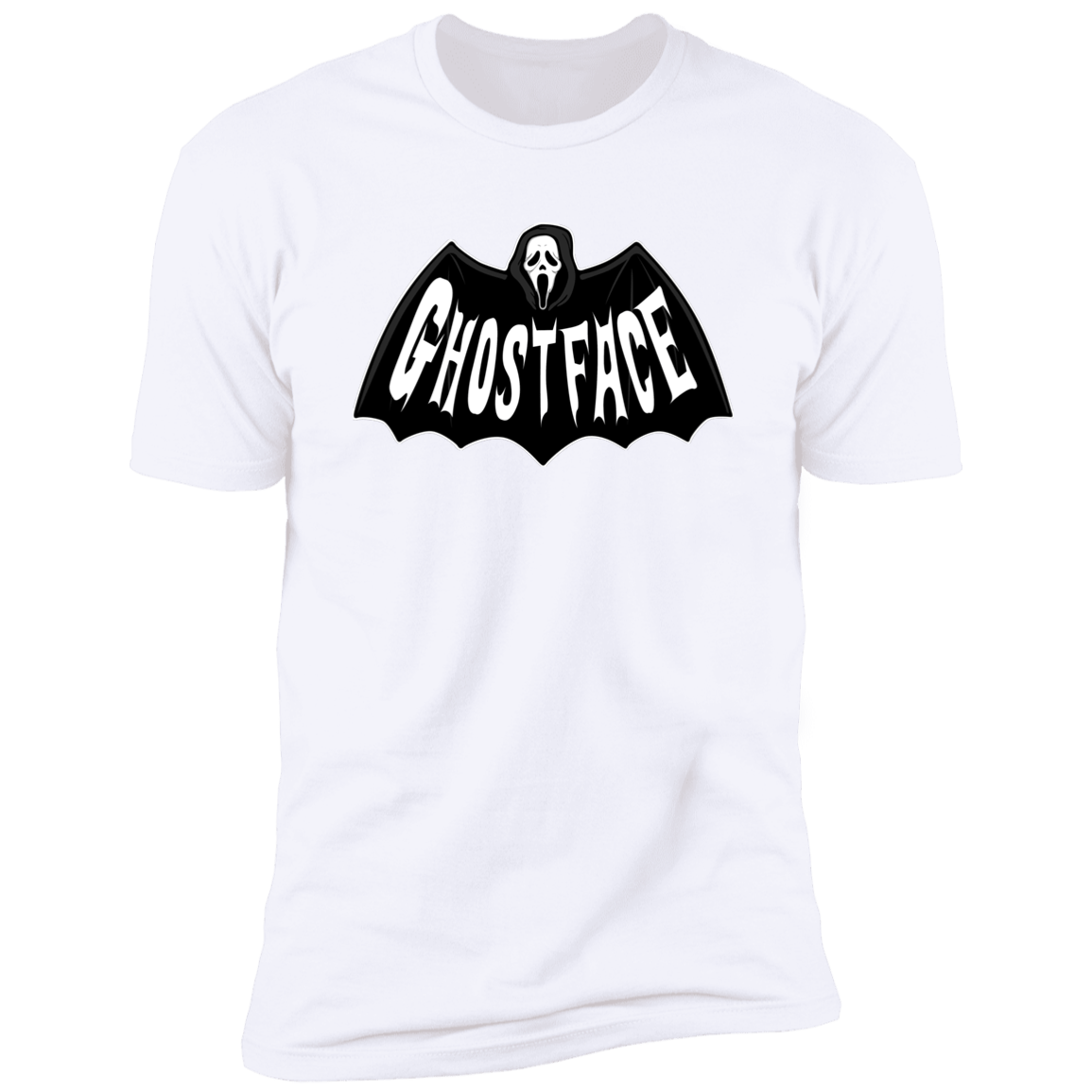 T-Shirts White / S Bat-Ghostface Men's Premium T-Shirt