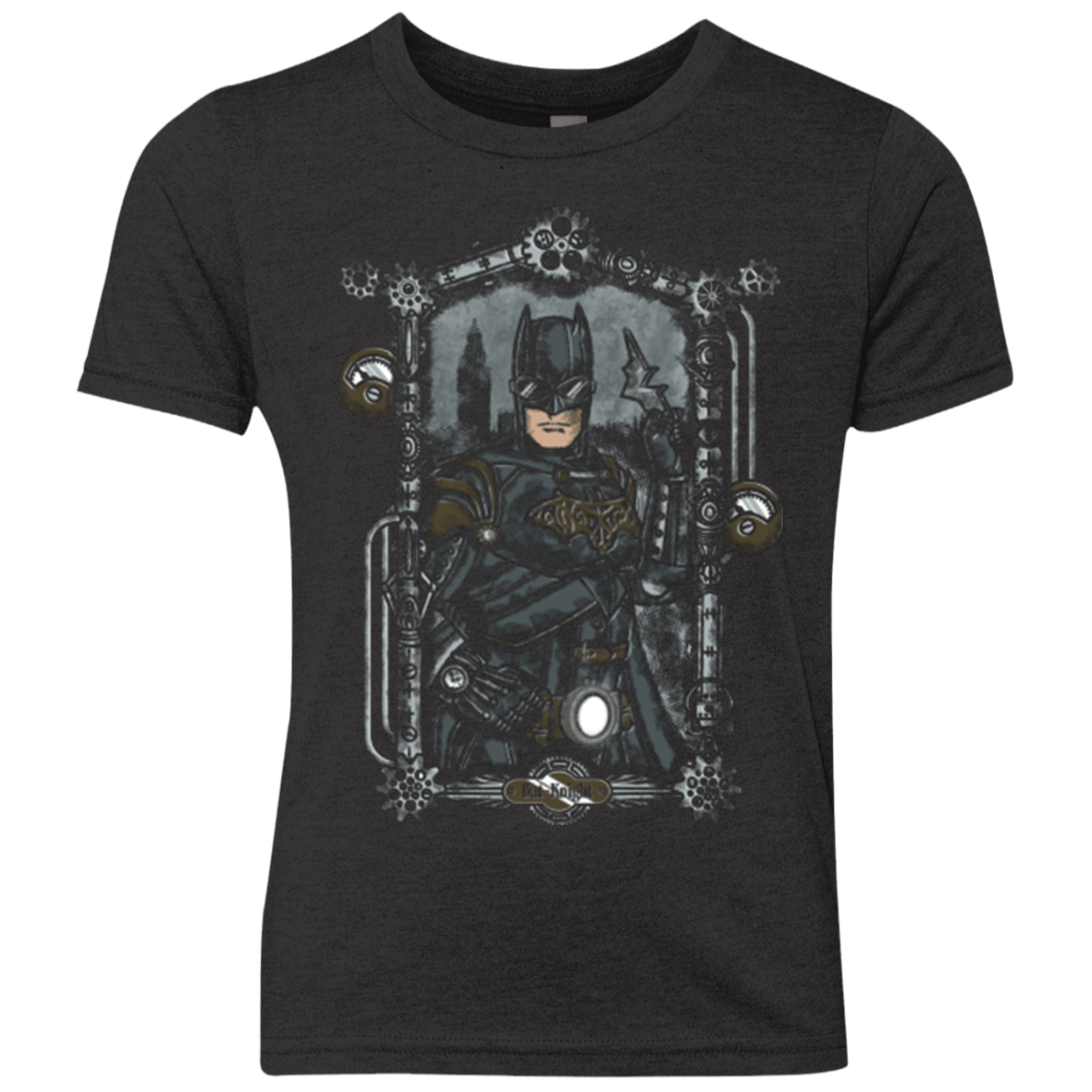 T-Shirts Vintage Black / YXS Bat Knight Youth Triblend T-Shirt