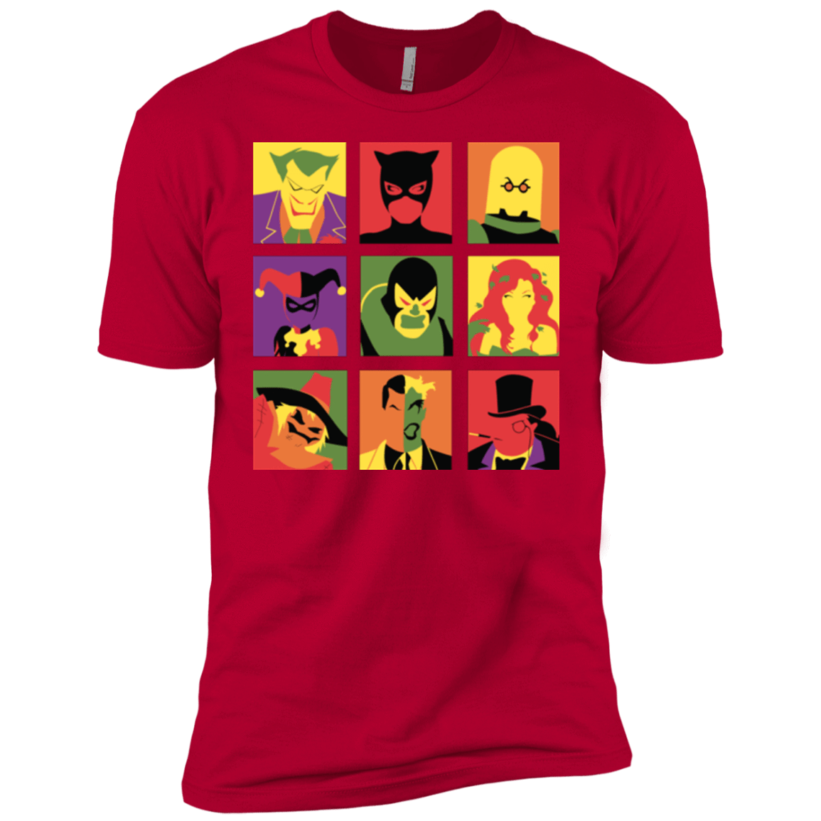 T-Shirts Red / YXS Bat Pop Boys Premium T-Shirt
