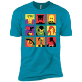 T-Shirts Turquoise / YXS Bat Pop Boys Premium T-Shirt